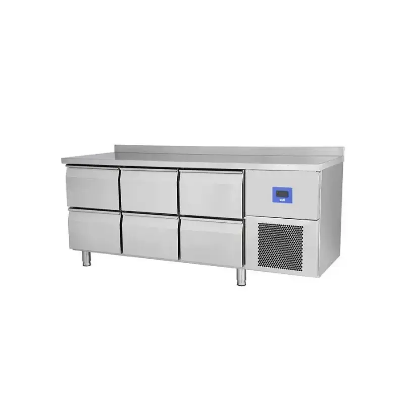 Öztiryakiler TA 370 NMV Buzdolabı 6 Çekmeceli Yatay Tezgah Tip - 1