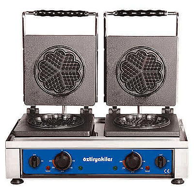 Öztiryakiler WM 25 02 Waffle Makinesi, Çift Kullanım Alanlı Ürün Kodu : 1M.8850.0WM25.02