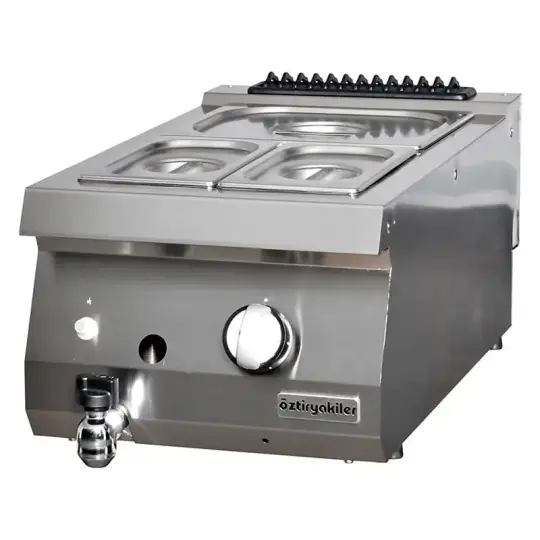 Öztiryakiler Yeni 700 Set Üstü Bain Marie Gazlı 40x70x30-Gn Kaplar Hariç