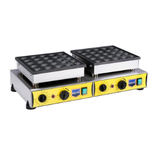 Remta Bubble Waffle Makinesi, Çiftli, Yuvarlak, 50'li, Elektrikli - 1