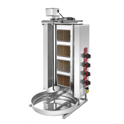 Remta D08(M) Üstten Motorlu Döner Ocağı, 4 Radyanlı, - 1