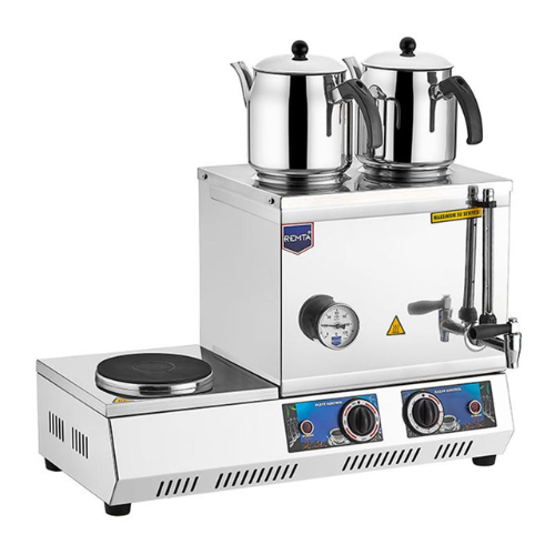 REMTA K31 30 MODEL ÇİFT DEMLİKLİ ÇAY OCAĞI