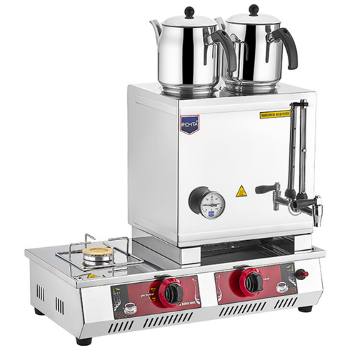 REMTA N12 40 MODEL ÇİFT DEMLİKLİ ÇAY KAZANI 29 LT - 1