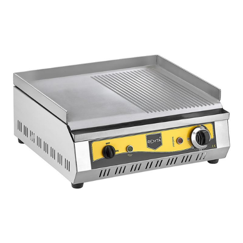 Remta R83(A) Yarı Oluklu Döküm Izgara, 50 cm, Elektrikli - 1