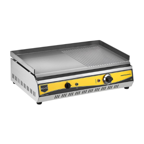 Remta R85(A) Yarı Oluklu Döküm Izgara, 70 cm, Elektrikli