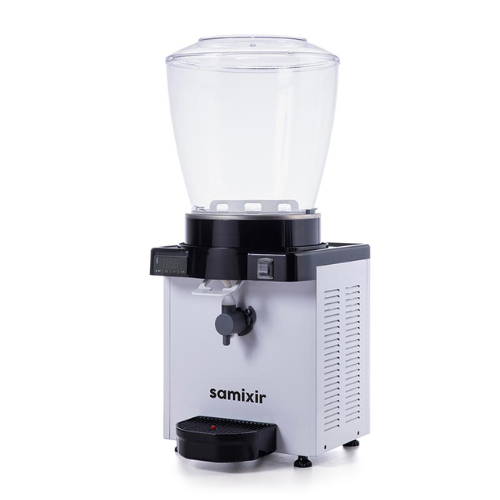 Samixir KAM22 Köpüklü Ayran Dispenseri, 22 L, Dijital, Panaromik, Beyaz - 2