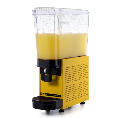 Samixir Klasik Mono Soğuk İçecek Dispenseri, 20 L, Fıskiyeli, Sarı - 1