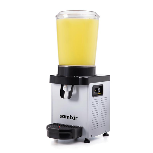 Samixir M10 Soğuk İçecek Dispenseri, 10 L, Analog, Panaromik, Inox - 1