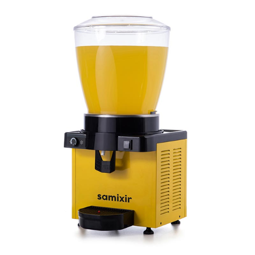 Samixir M22 Soğuk İçecek Dispenseri, 22 L, Analog, Panaromik, Sarı - 1