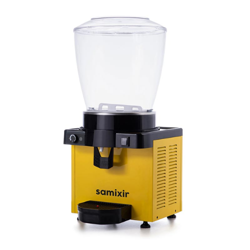 Samixir M22 Soğuk İçecek Dispenseri, 22 L, Analog, Panaromik, Sarı - 2