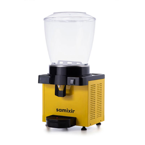Samixir M22 Soğuk İçecek Dispenseri, 22 L, Dijital, Panaromik, Sarı - 2