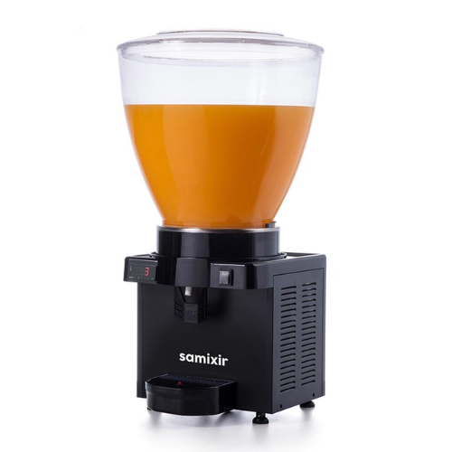 Samixir M40 Soğuk İçecek Dispenseri, 40 L, Dijital, Panaromik, Siyah - 1