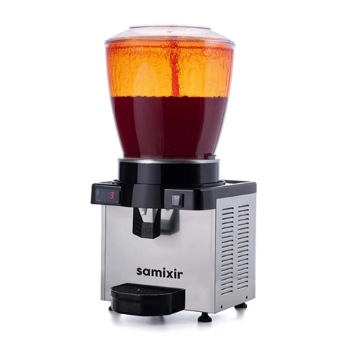 Samixir S22 Soğuk İçecek Dispenseri, 22 L, Dijital, Panaromik, Inox - 1