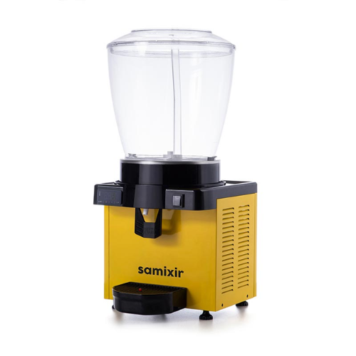 Samixir S22 Soğuk İçecek Dispenseri, 22 L, Dijital, Panaromik, Sarı - 2
