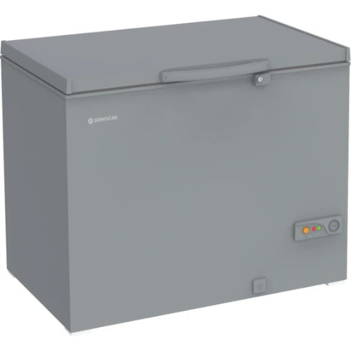 ŞENOCAK D381 DF ÇİFT MODLU GRİ DERİN DONDURUCU - 1