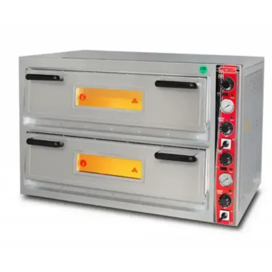 Sgs PİZZA FIRINI- SGS 2 KATLI 92*92 TAS TABANLI PIZZA FIRINI