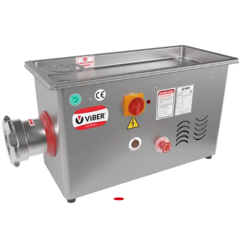 Viber Et Kıyma Makinesi NO 32 Krom Kaplama - 1