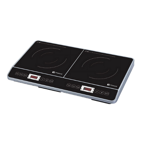 Vosco VALP-DIC126 İkili İndüksiyon Ocak, 60.5x36x6.4 cm, Elektrikli - 1