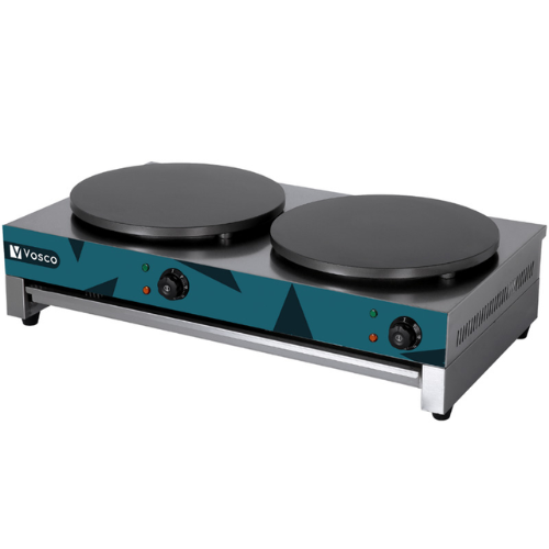 Vosco VAS-CME02 Çiftli Krep Makinesi, Elektrikli, 40 cm