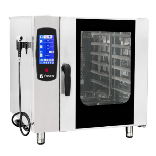 Vosco VAS-WN10D Buharlı Kombi Fırın, 53x32.5 cm 10 Tepsi Kapasiteli, Elektrikli - 1