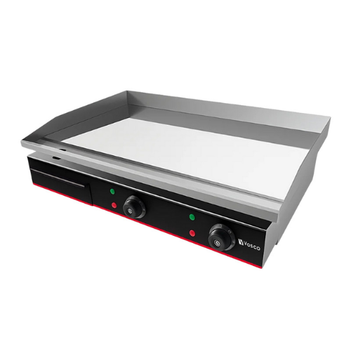 Vosco VBL-820 Çift Kontrollü Düz Pleyt Izgara, 73x47x24 cm, Elektrikli - 1