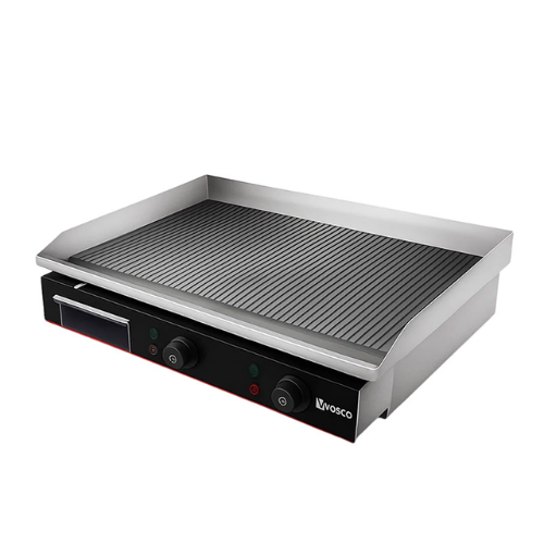 Vosco VBL-922 Çift Kontrollü Oluklu Izgara, 73x47x24 cm, Elektrikli - 1