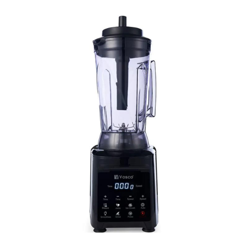 Vosco VHS-360C Pro XL 8 Bıçaklı Dijital Bar Blender, 4 L, Siyah