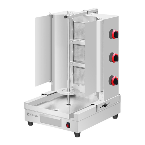 Vosco VKM-G3R Alttan Motorlu 3 Radyanlı Döner Makinesi, LPG - 1