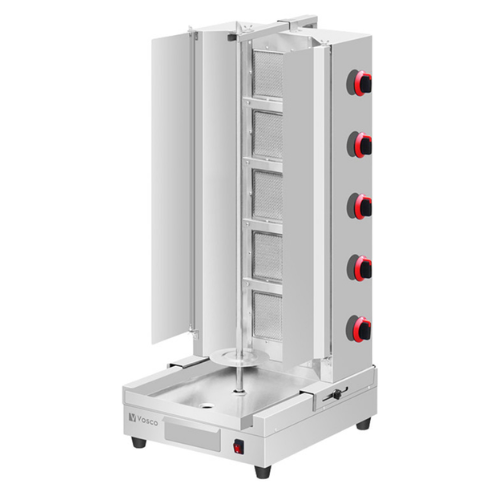 Vosco VKM-G5R NG5R Alttan Motorlu 5 Radyanlı Döner Makinesi, DG - 1