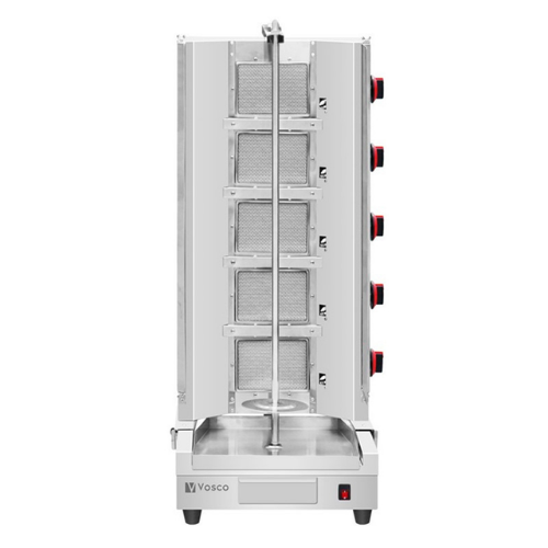 Vosco VKM-G5R NG5R Alttan Motorlu 5 Radyanlı Döner Makinesi, LPG - 2