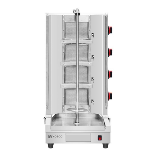 Vosco VKM.G4R NG4R Alttan Motorlu 4 Radyanlı Döner Makinesi, DOĞAL GAZLI  - 2