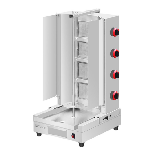 Vosco VKM.G4R NG4R Alttan Motorlu 4 Radyanlı Döner Makinesi, LPG - 1