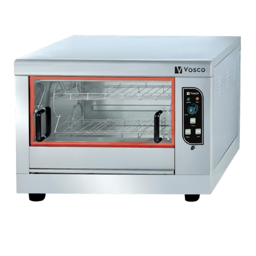 Vosco VS-ER268 12-16 Piliç Kapasiteli Piliç Çevirme Makinesi, Elektrikli