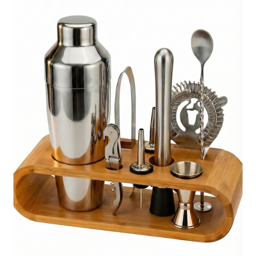 Vosco VSC-10F 10 Parça French Kokteyl Shaker Seti, 750 ml