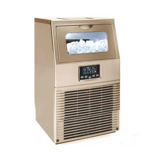 Vosco VSC-23C Küp Buz Makinesi, 23 kg/gün Kapasiteli, 4 kg Saklama Hazneli, Gold