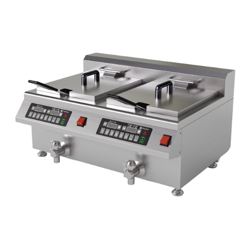 Vosco VSL-FRT2C08B Çift Hazneli Fritöz, 8+8 L, Elektrikli