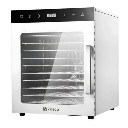 Vosco VSS-10H Meyve Sebze Kurutma Fırını, 10 Tepsi Kapasiteli - 1