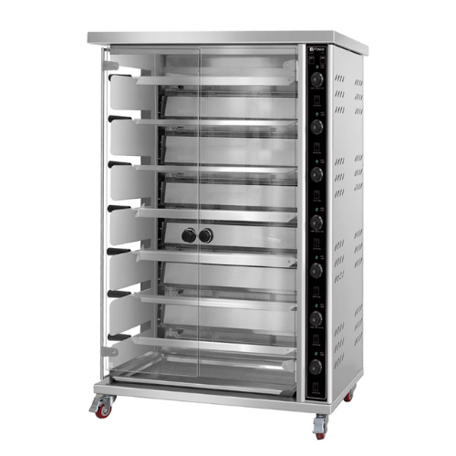 Vosco VWJG-7P 35 Piliç Kapasiteli Piliç Çevirme Fırını, Elektrikli - 1