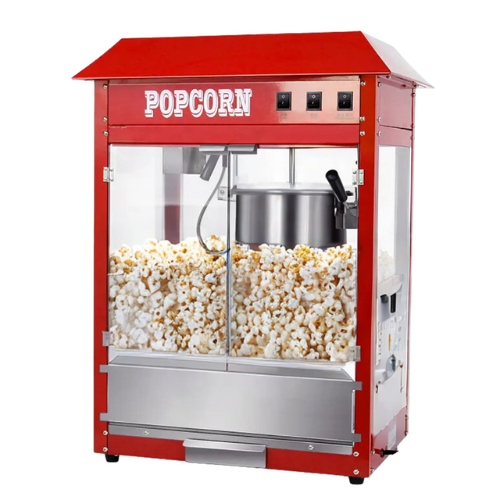 Vosco VZA-803 Set Üstü Otomatik Patlamış Mısır Makinesi, 51x35x68 cm